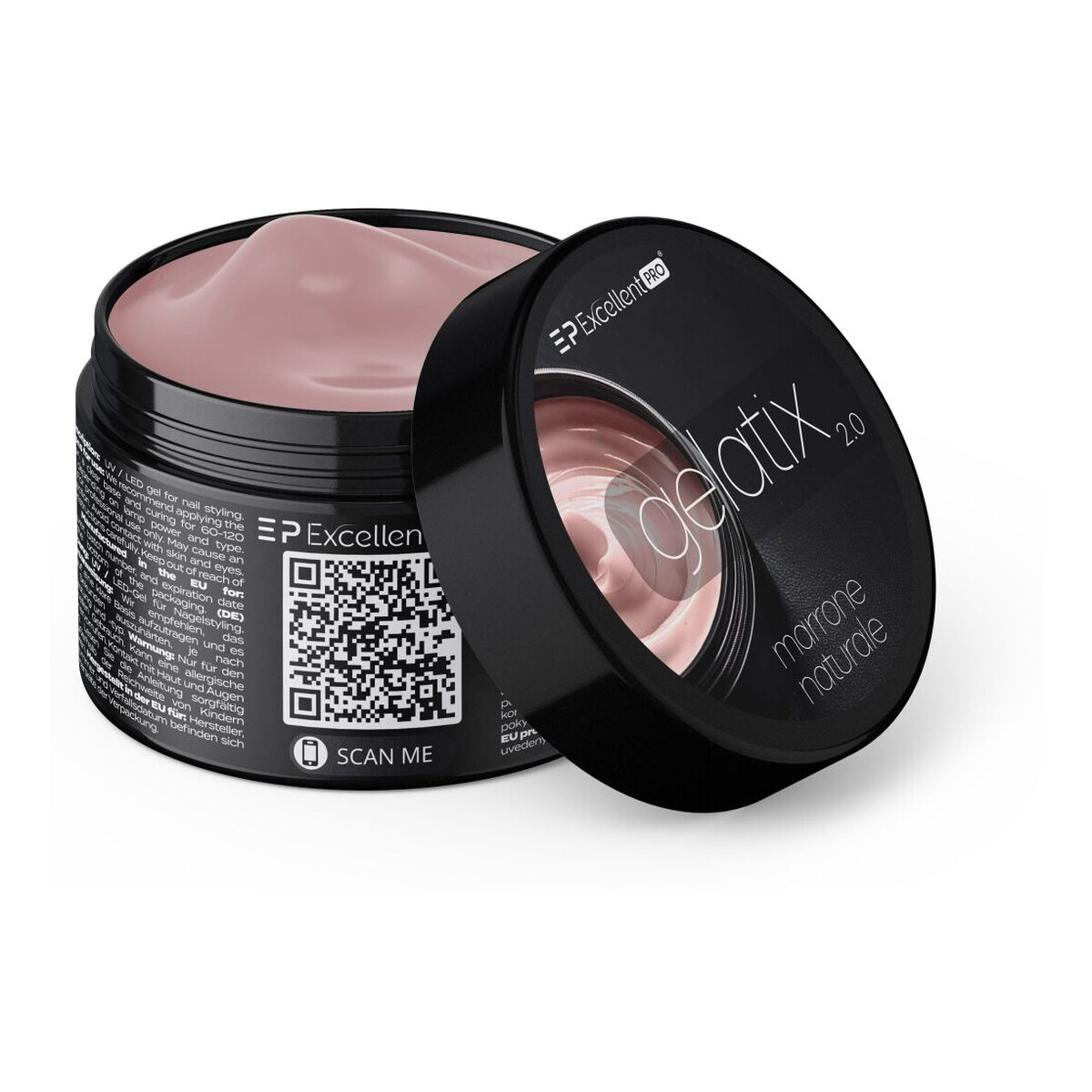 Excellent PRO Gelatix 2.0 Żel budujący marrone naturale 15g