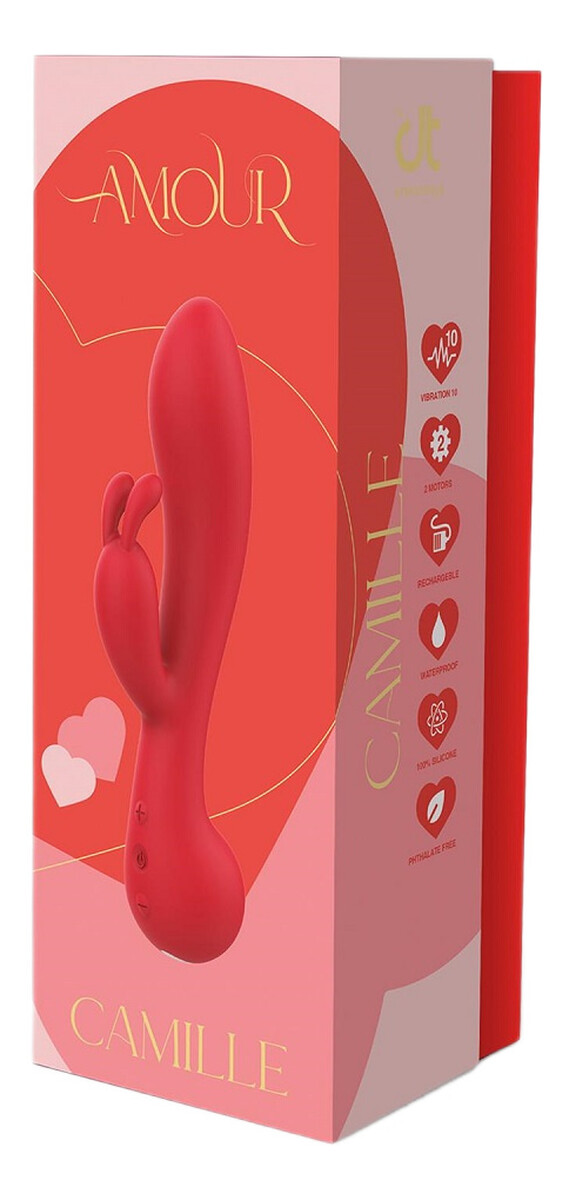 Amour rabbit vibe camille wibrator króliczek red