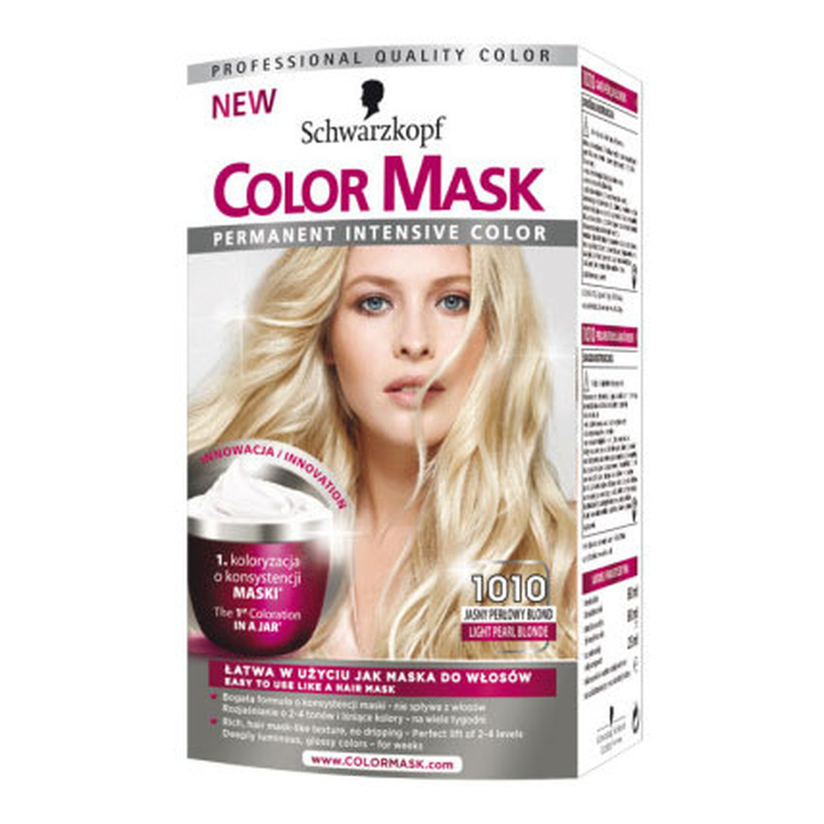 Schwarzkopf Permanent Intensive Color Color Mask Farba Do Włosów 145ml