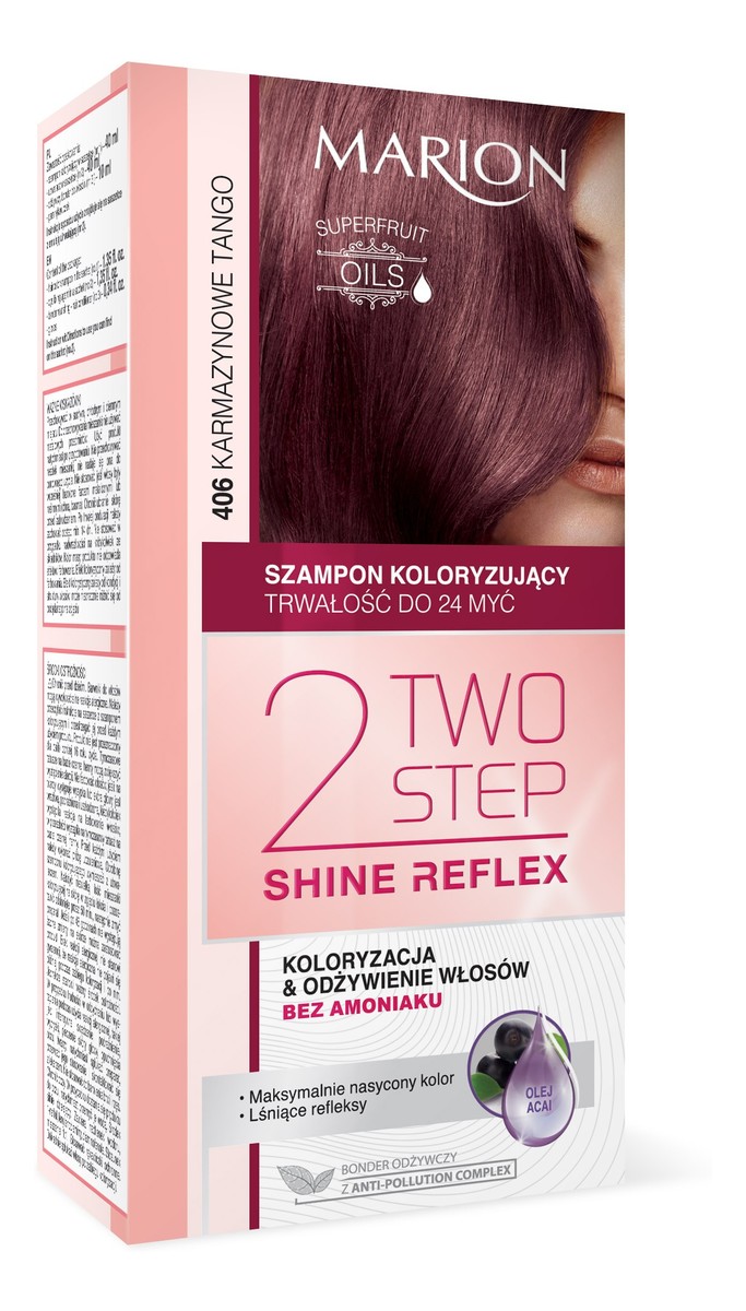 Shine Reflex Szampon koloryzujący Karmazynowe Tango (406)