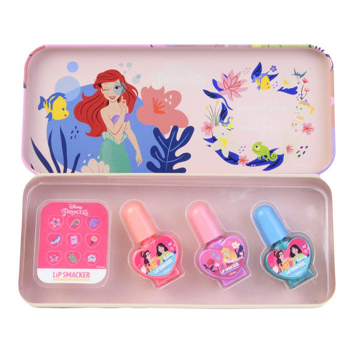 Lip Smacker Disney Princess Lakiery do paznokci dla dzieci