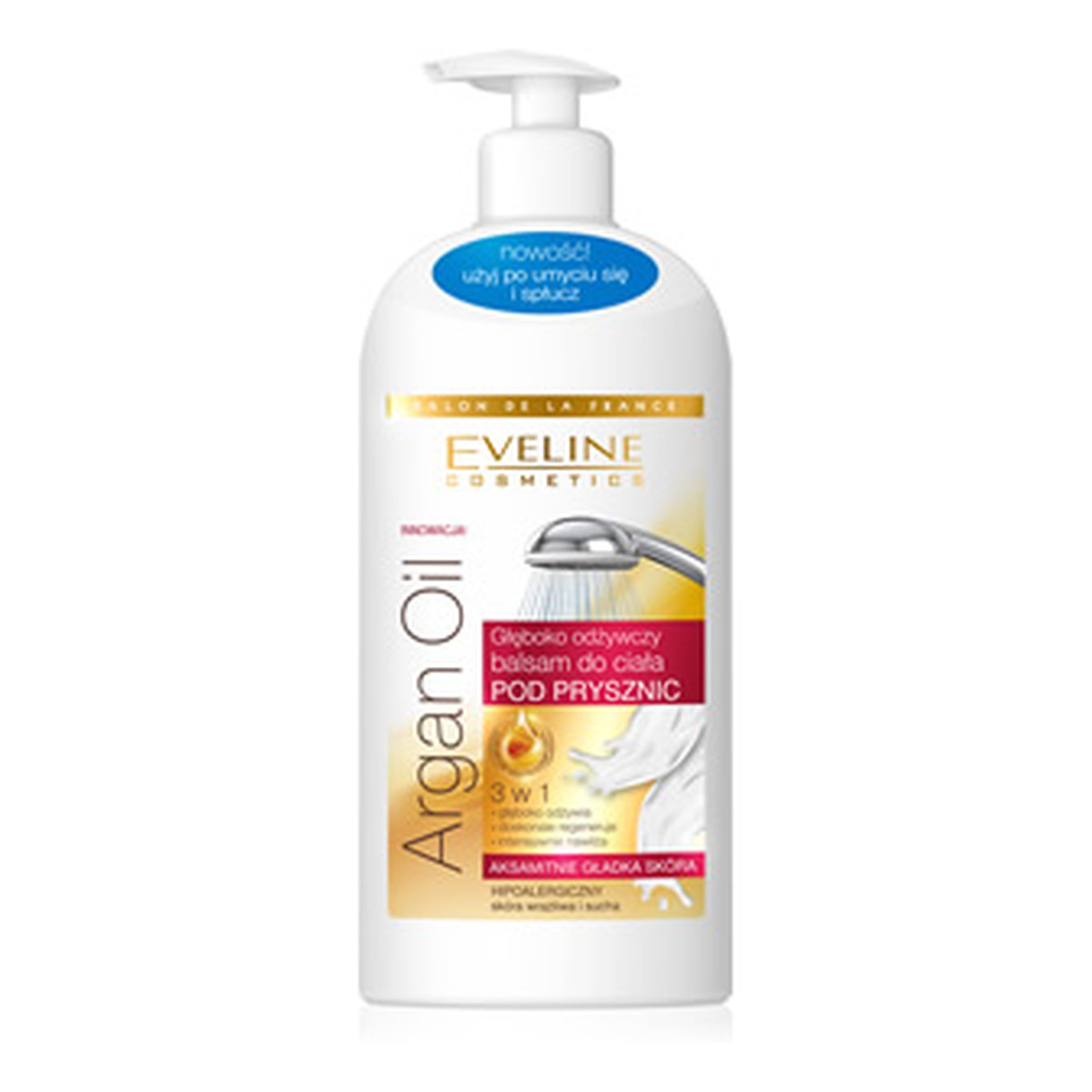 Eveline Argan Oil Głęboko Odżywczy Balsam Pod Prysznic 350ml