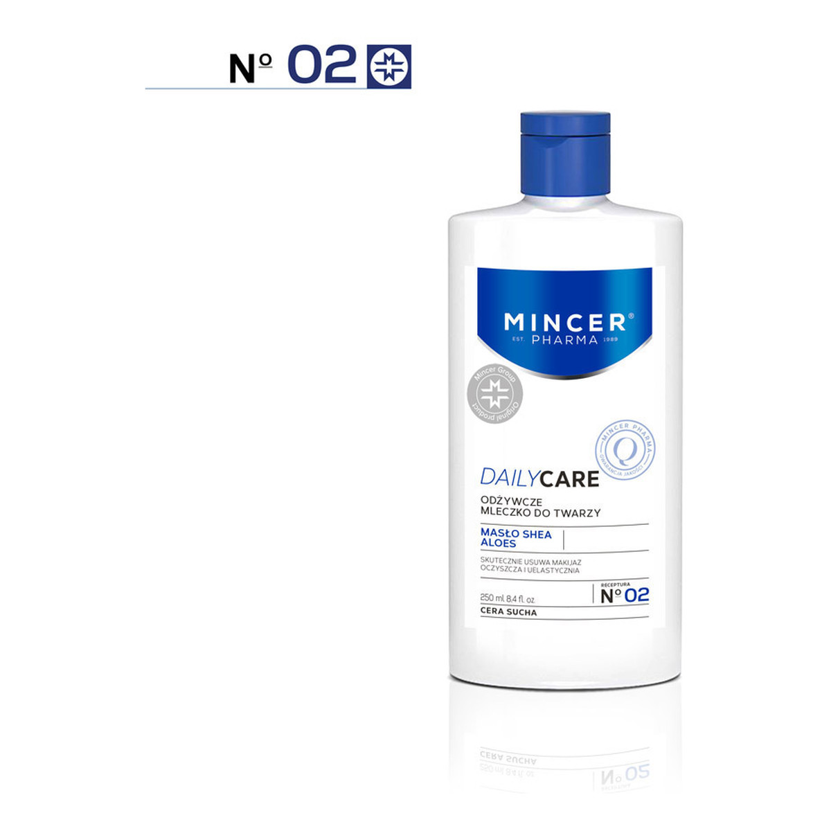 Mincer Pharma Daily Care Odżywcze Mleczko Do Twarzy No02 250ml
