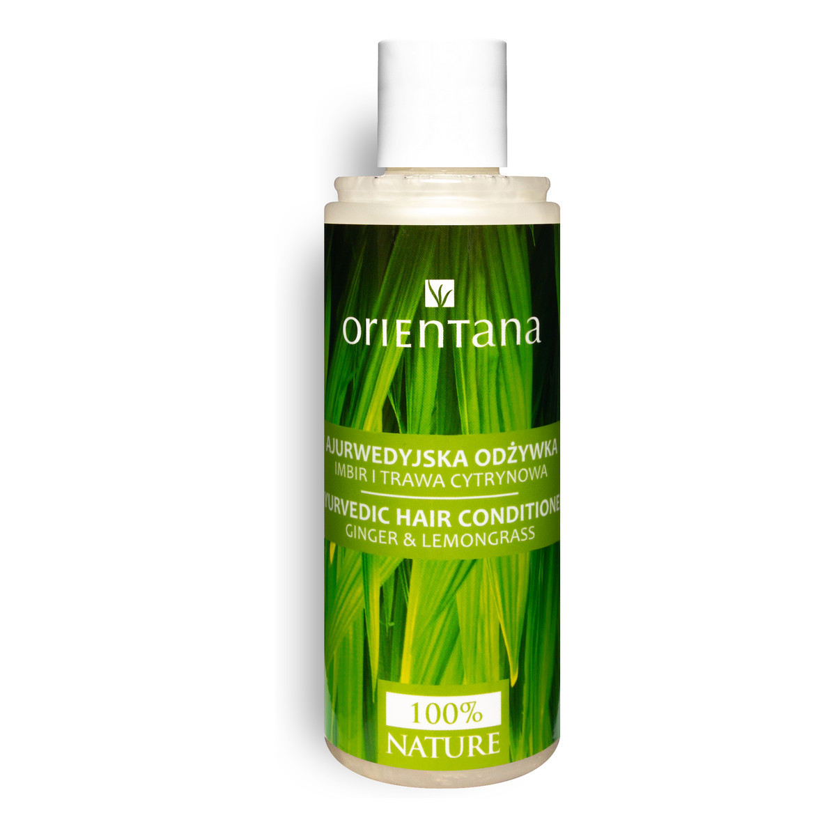 Orientana Ajurwedyjska odżywka do włosów - Imbir i trawa cytrynowa 210ml