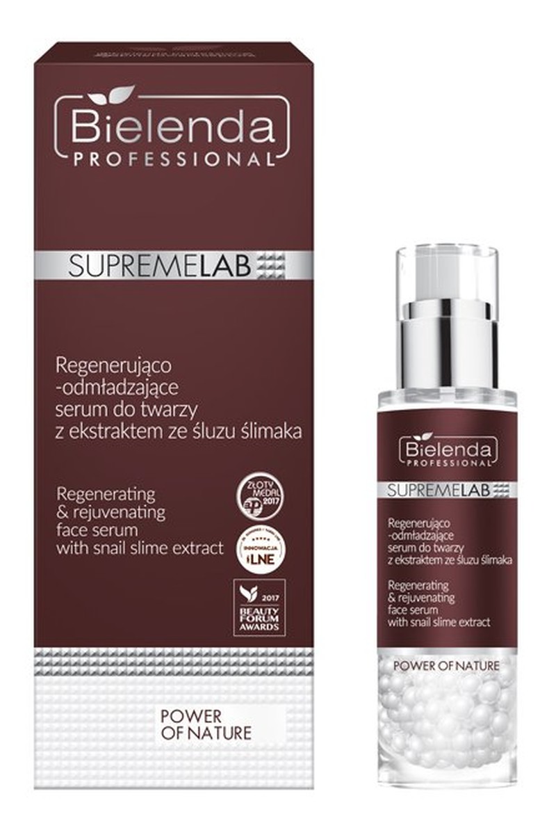 power of nature regenerująco-odmładzające serum do twarzy z ekstraktem ze śluzu ślimaka
