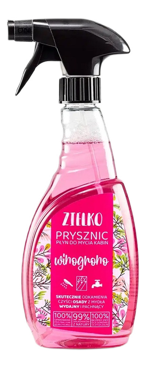 Prysznic płyn do mycia kabin winogrono