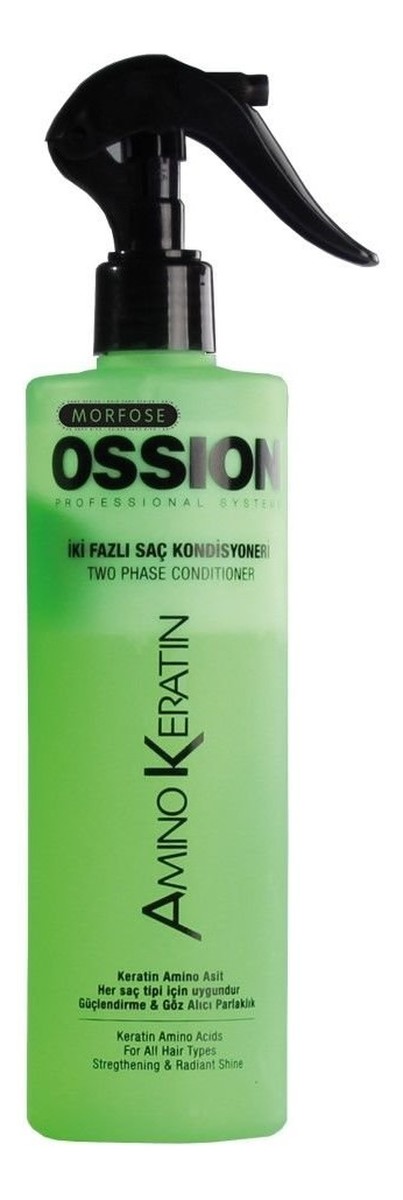 Ossion amino keratin dwufazowa odżywka do włosów