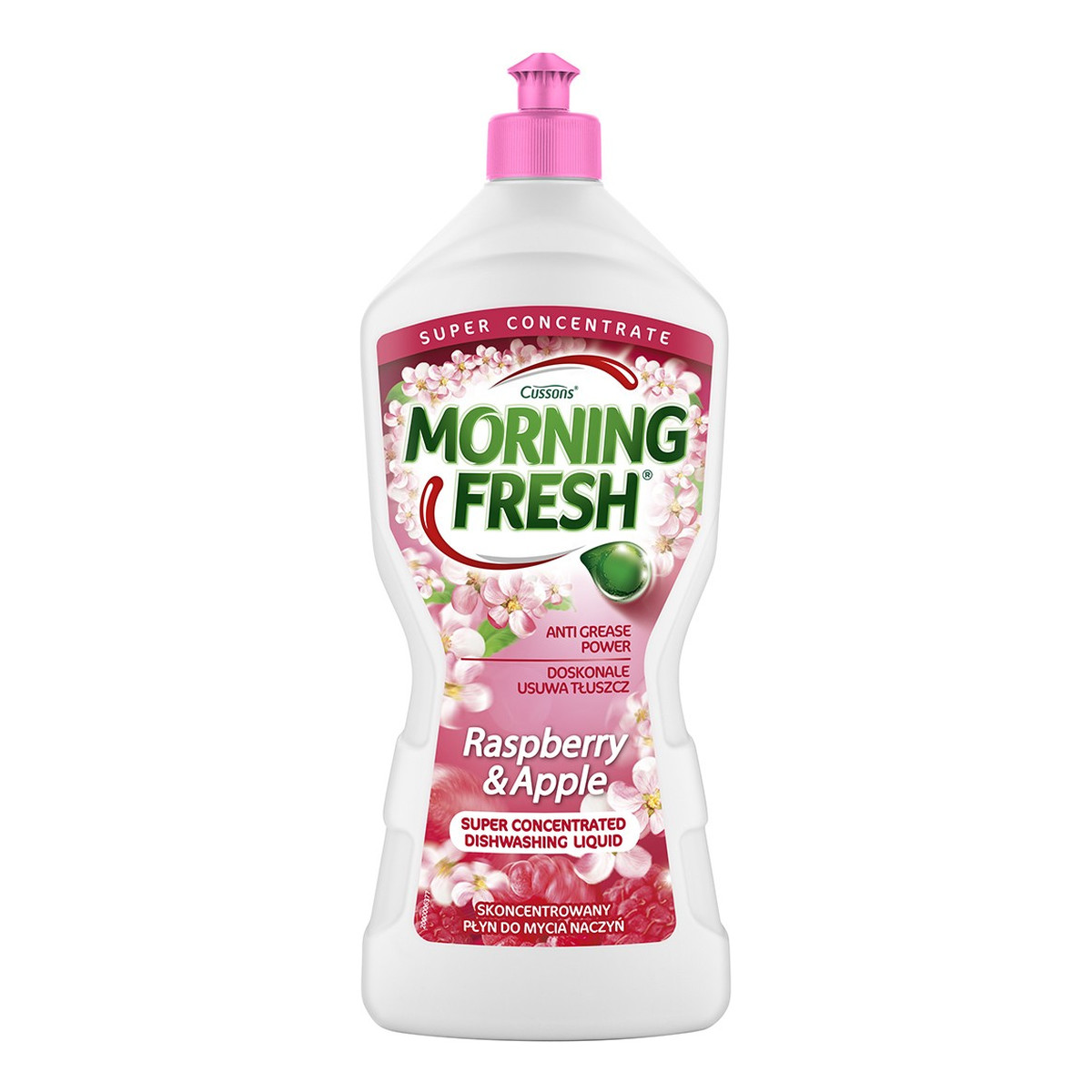 Morning Fresh Skoncentrowany Płyn do mycia naczyń Raspbery & Apple 900ml