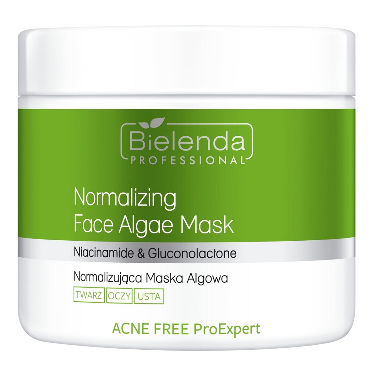 Bielenda Professional Acne free proexpert normalizująca maska algowa 160g