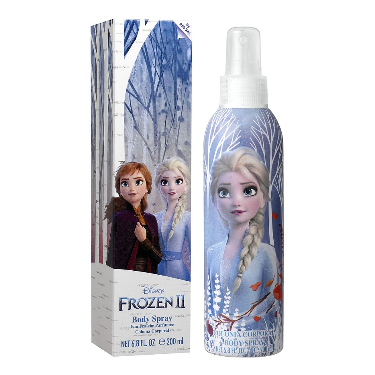 Air Val Frozen II Kraina Lodu Mgiełka do ciała dla dzieci 200ml