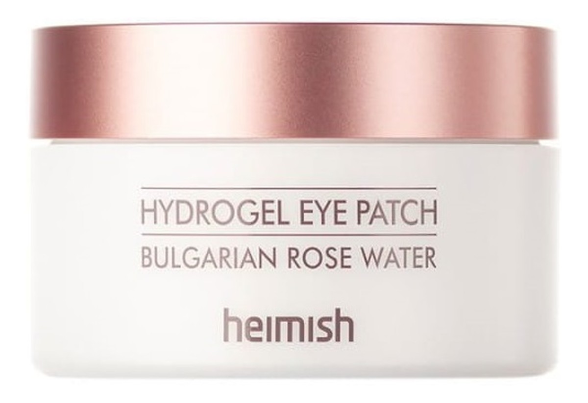Bulgarian rose water hydrogel eye patch hydrożelowe płatki pod oczy 60szt.