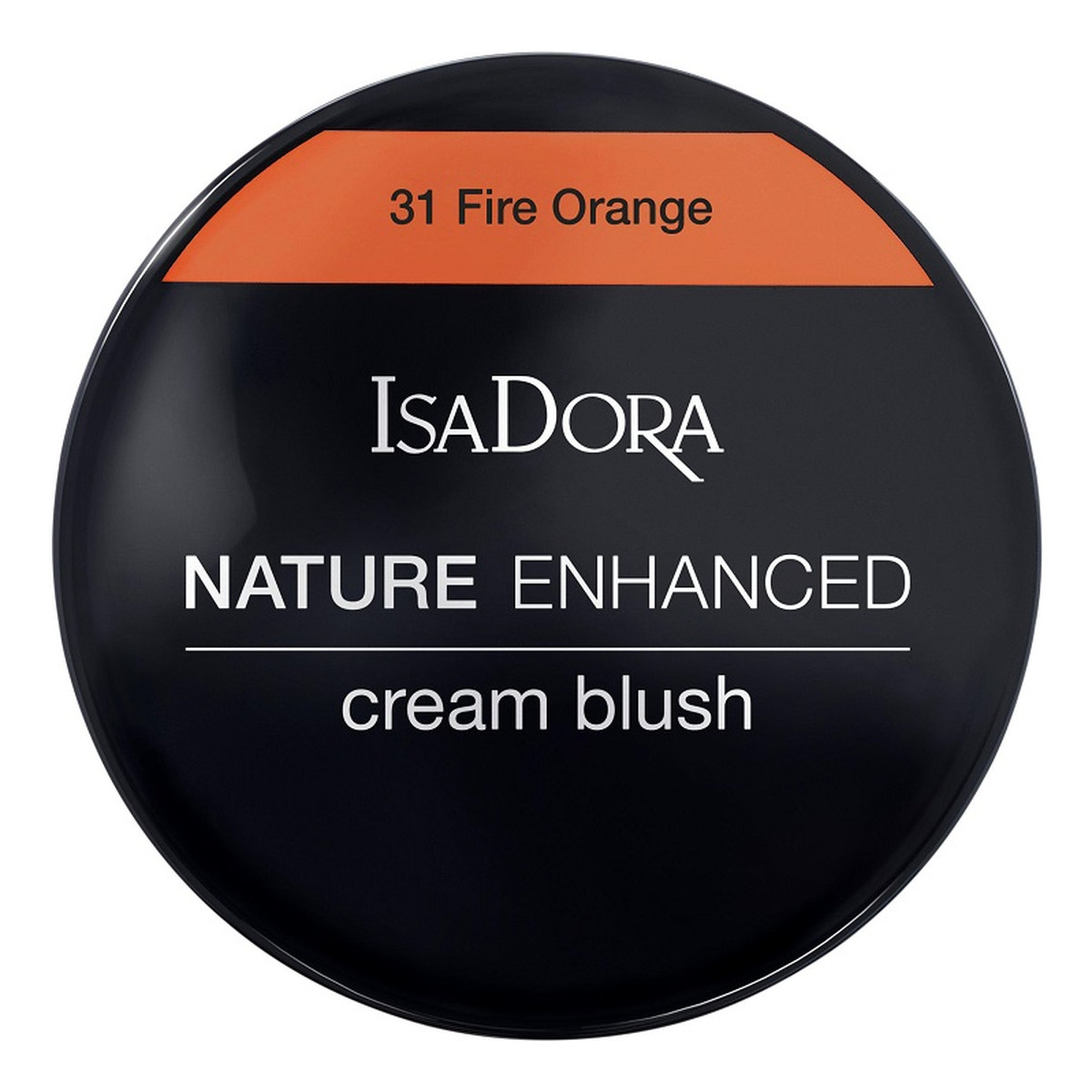 Isadora Nature enhanced cream blush róż do policzków 31 fire orange 3g