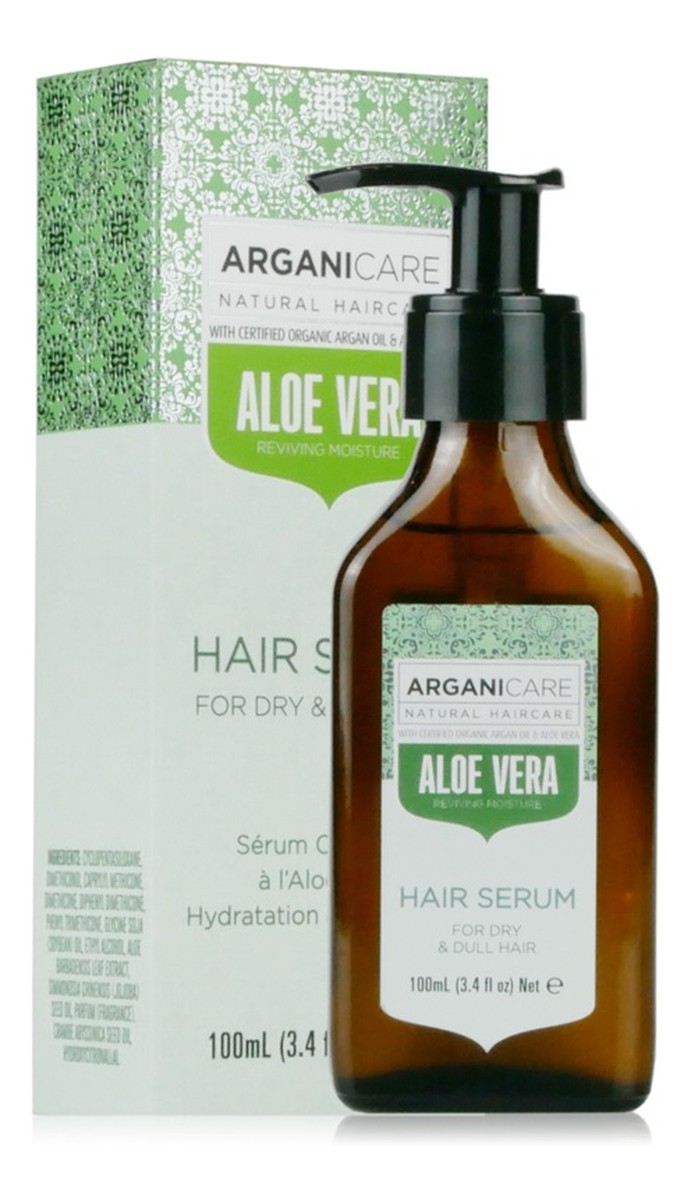 serum do włosów z aloesem