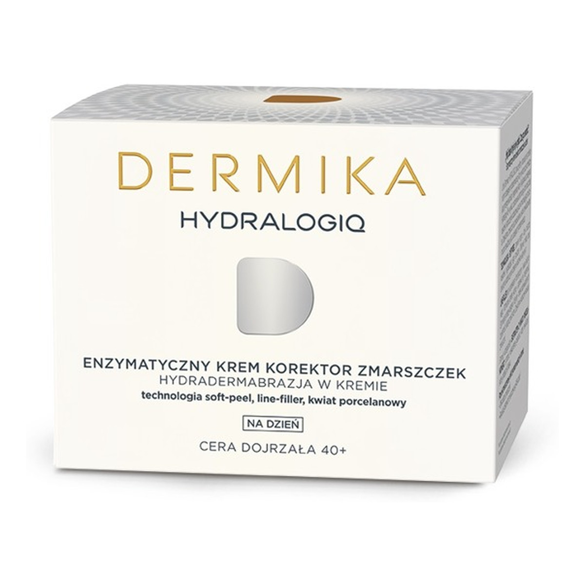 Dermika HydraLogiq 40+ Enzymatyczny Krem-korektor zmarszczek na dzień 50ml