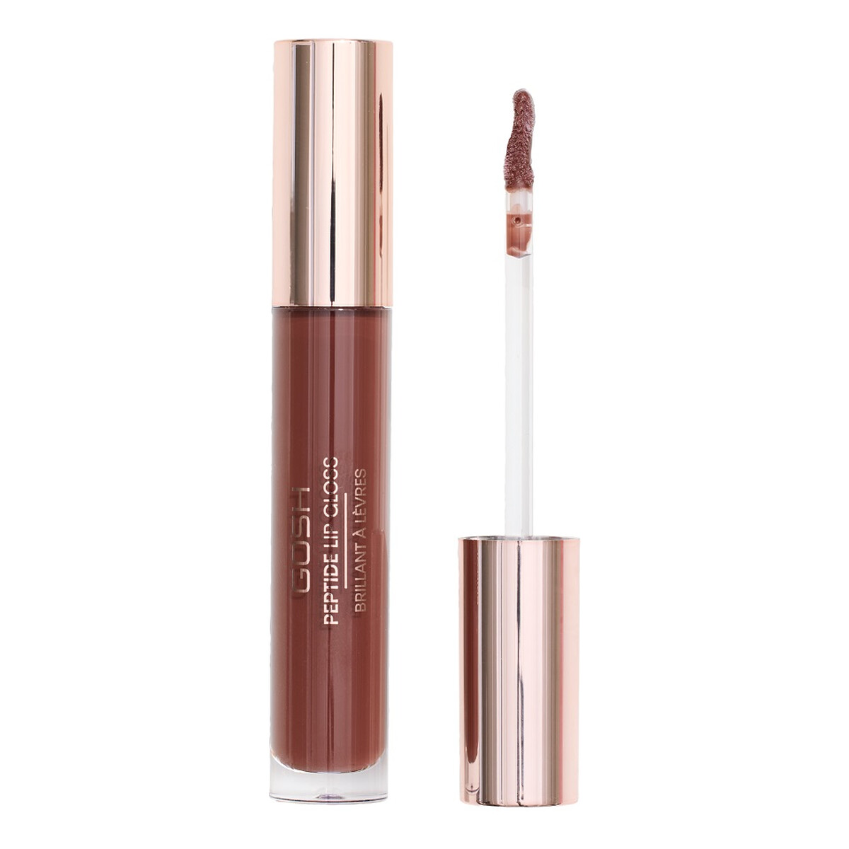 Gosh Peptide lip gloss błyszczyk do ust z peptydami 006 brownie 7ml