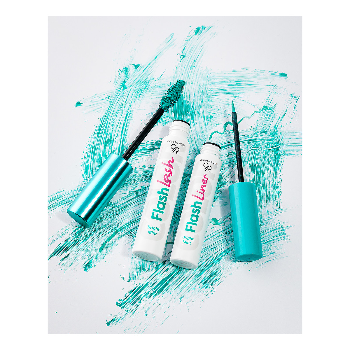 Golden Rose Flash Lash Kolorowy tusz do rzęs 9ml