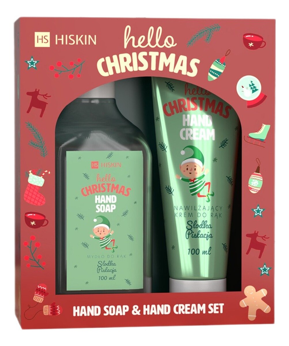 Zestaw krem do rąk 60ml + mydło do rąk słodka pistacja 200ml