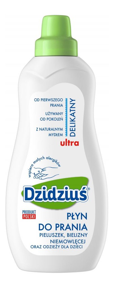 Ultra delikatny płyn do prania bielizny niemowlęcej i dziecięcej