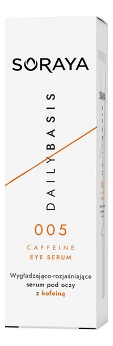 Wygładzająco-rozjaśniające serum pod oczy z kofeiną