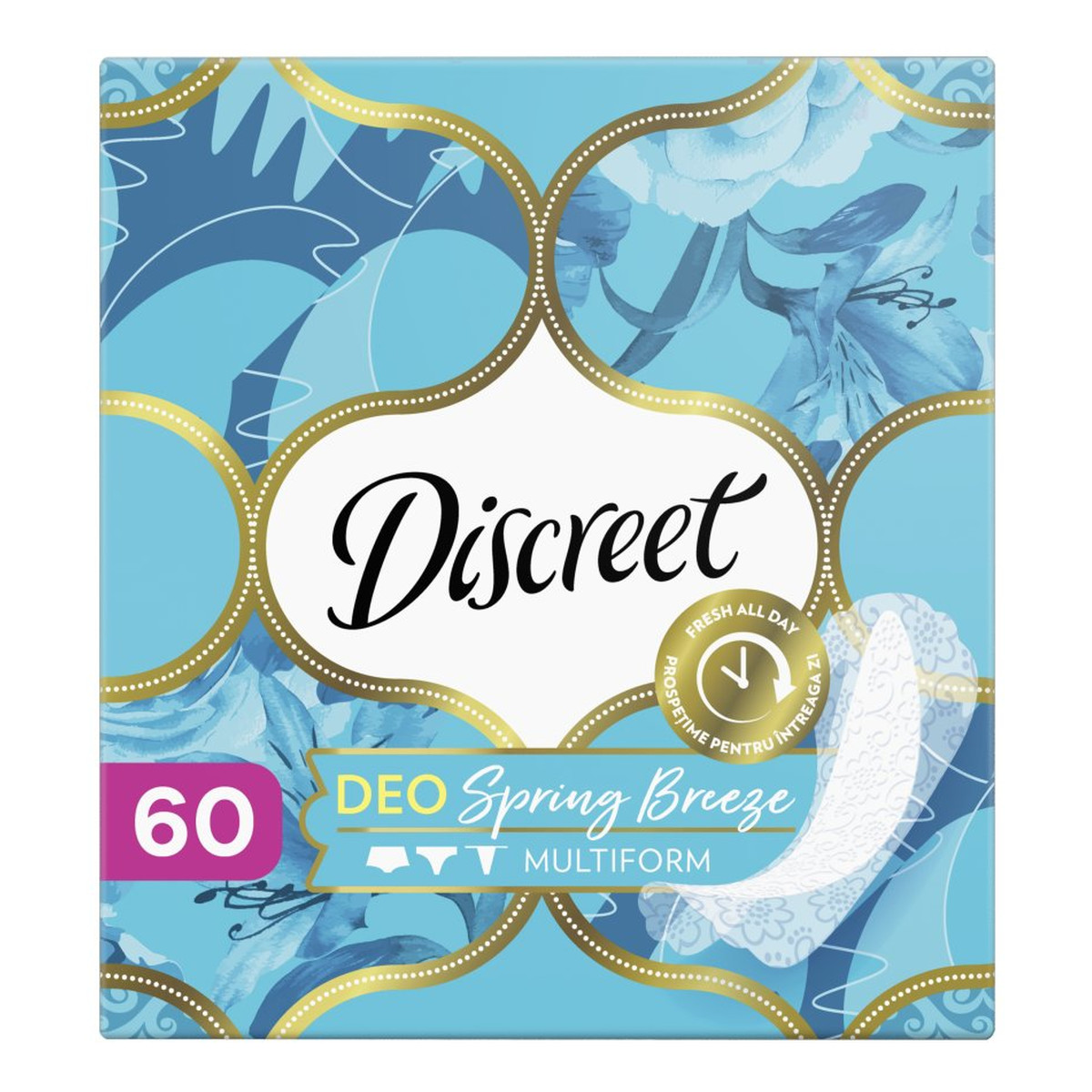 Discreet Wkładki higieniczne Spring Breeze 60 szt.