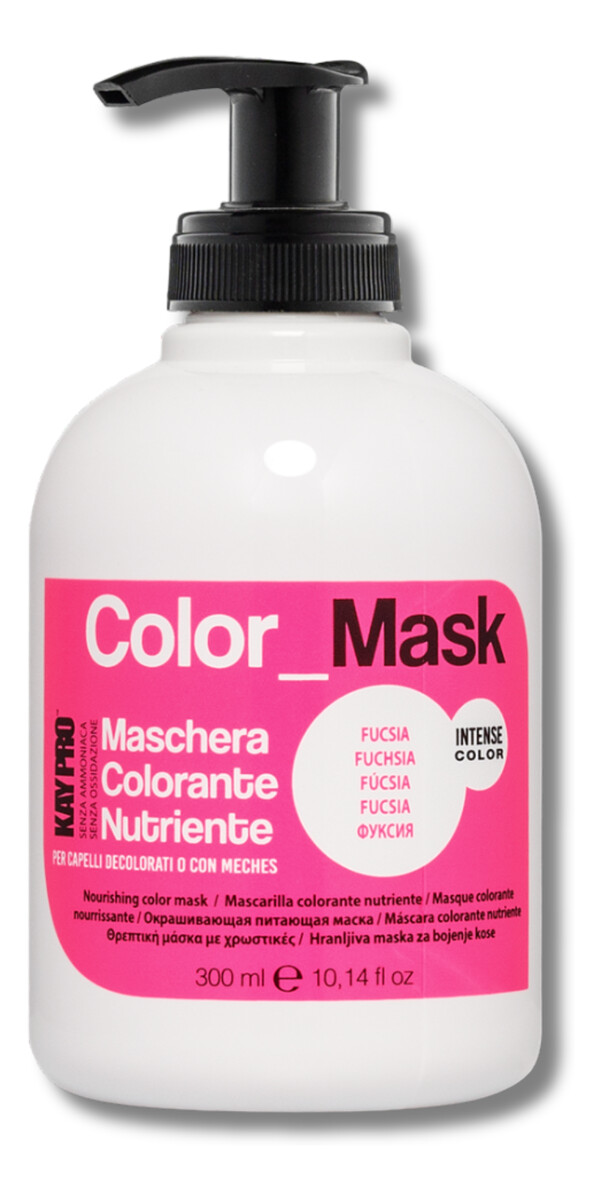 Odżywcza maska ​​koloryzująca Fuksja