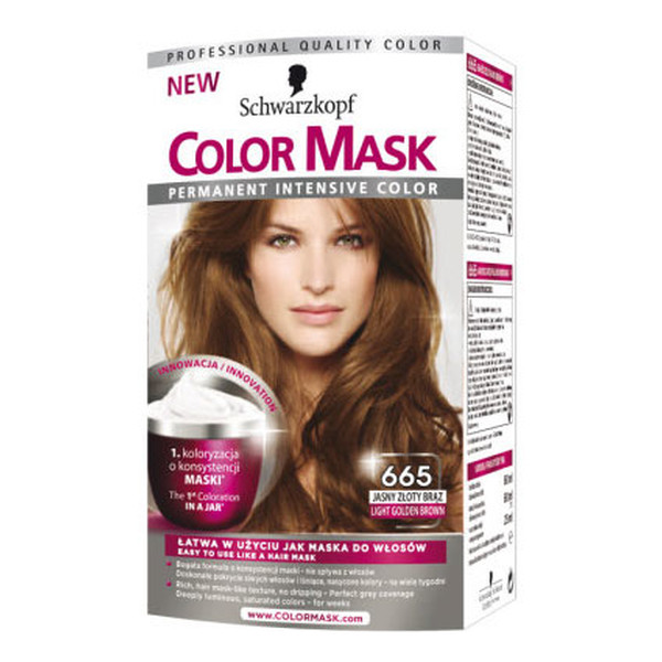 Краска для волос color mask 100 черный