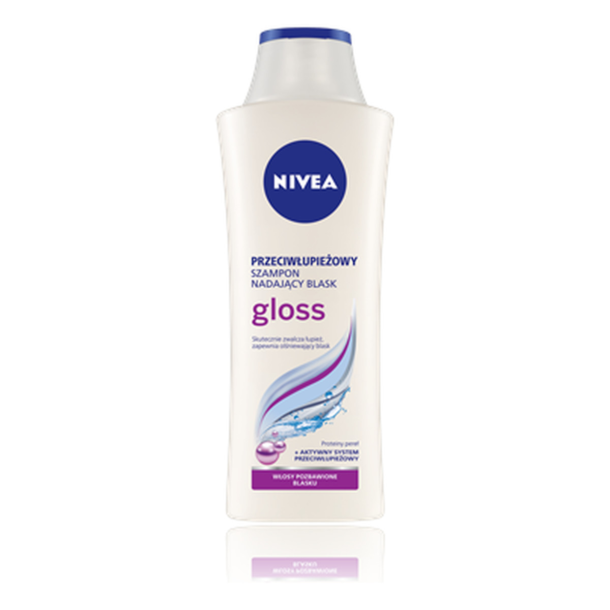 Nivea Szampon Przeciwłupieżowy Pure Gloss 250ml