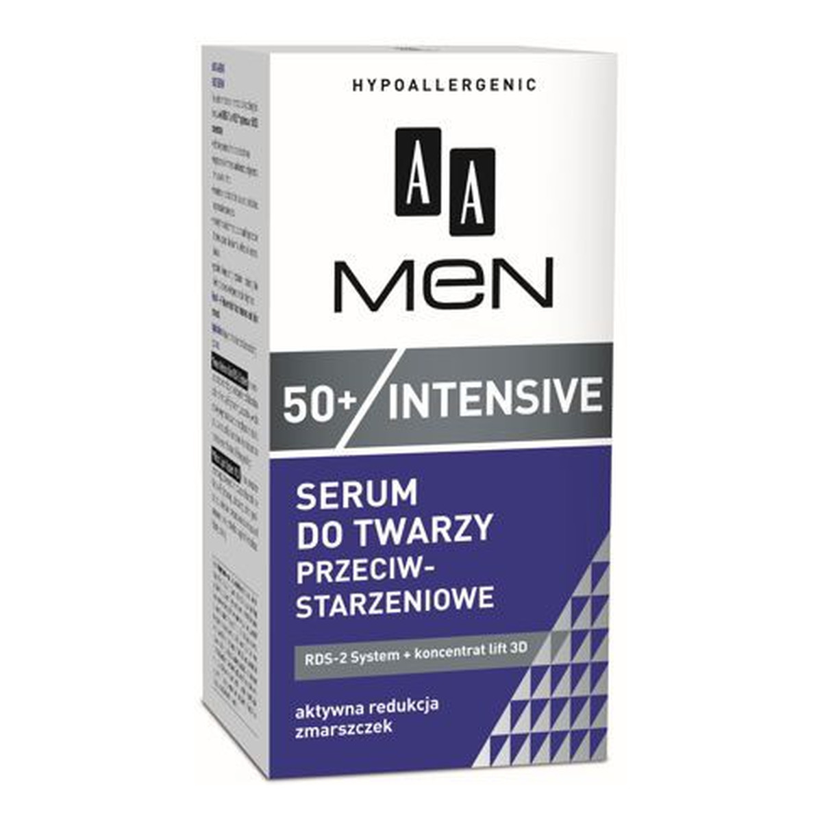 AA Men 50+ Intensive Serum Do Twarzy Przeciwstarzeniowe