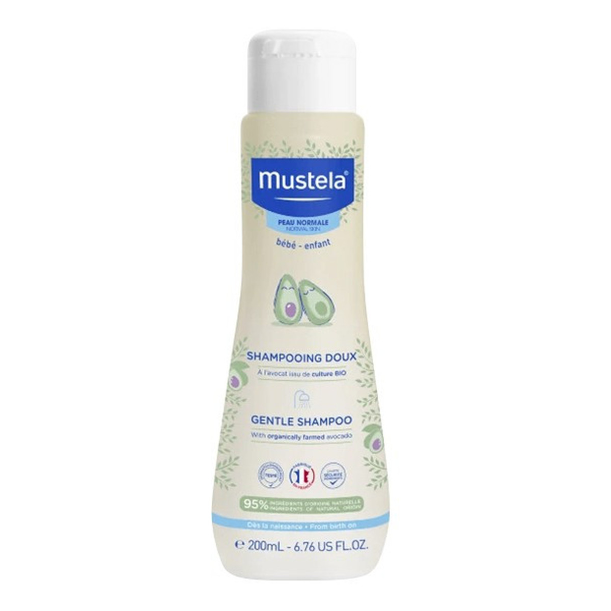 Mustela Gentle shampoo delikatny szampon do włosów dla dzieci 200ml