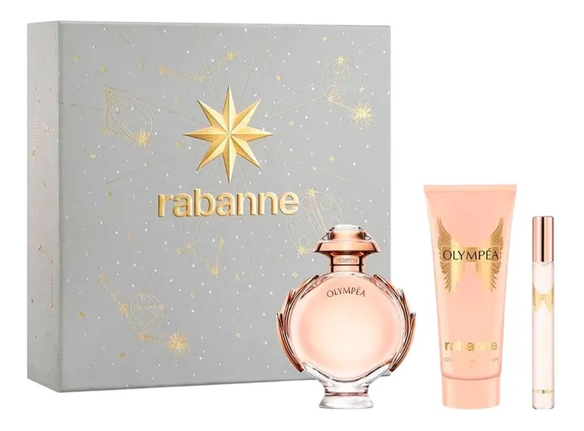Zestaw woda perfumowana spray 80ml + balsam do ciała 100ml + woda perfumowana 10ml