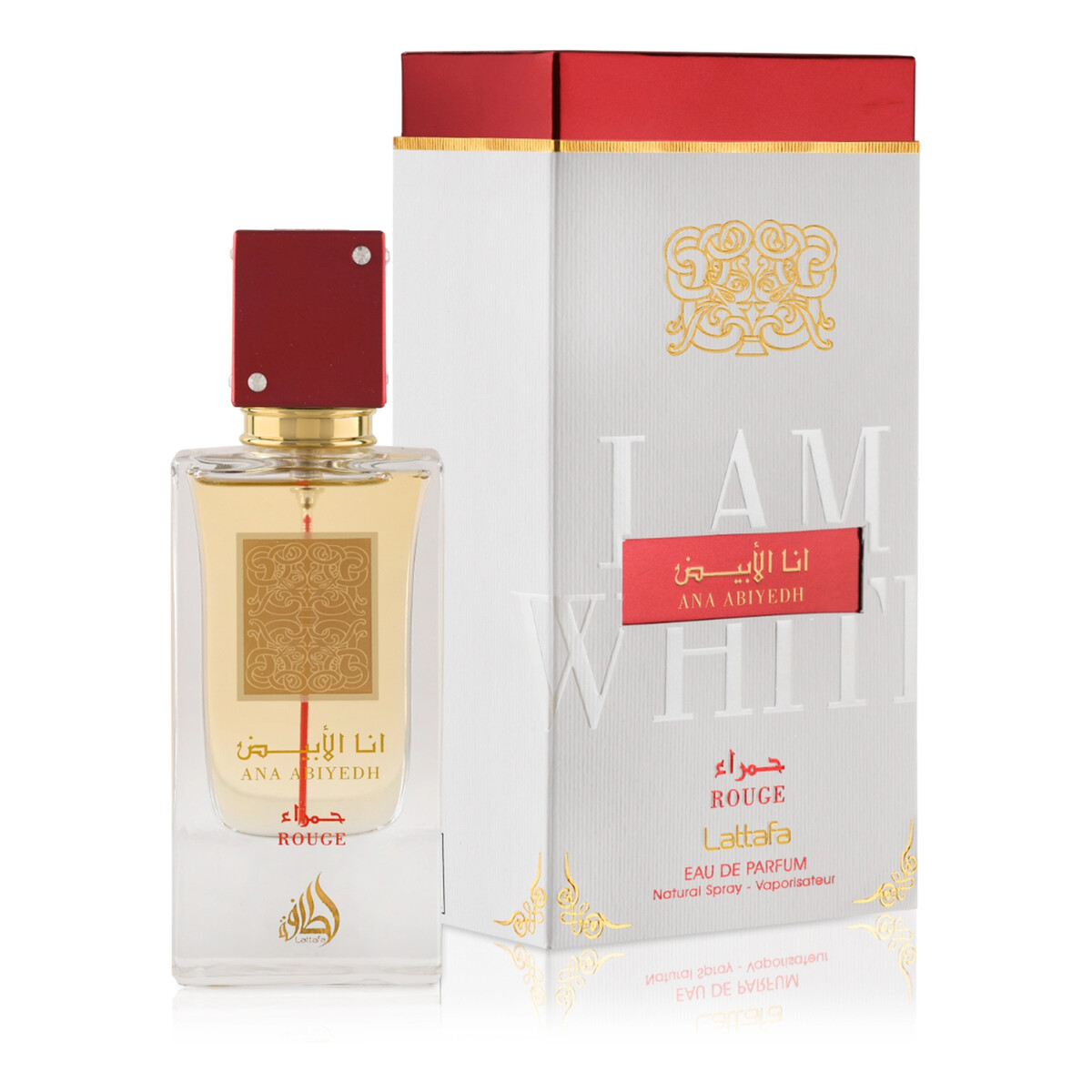 Lattafa Ana Abiyedh Rouge Woda perfumowana spray 60ml