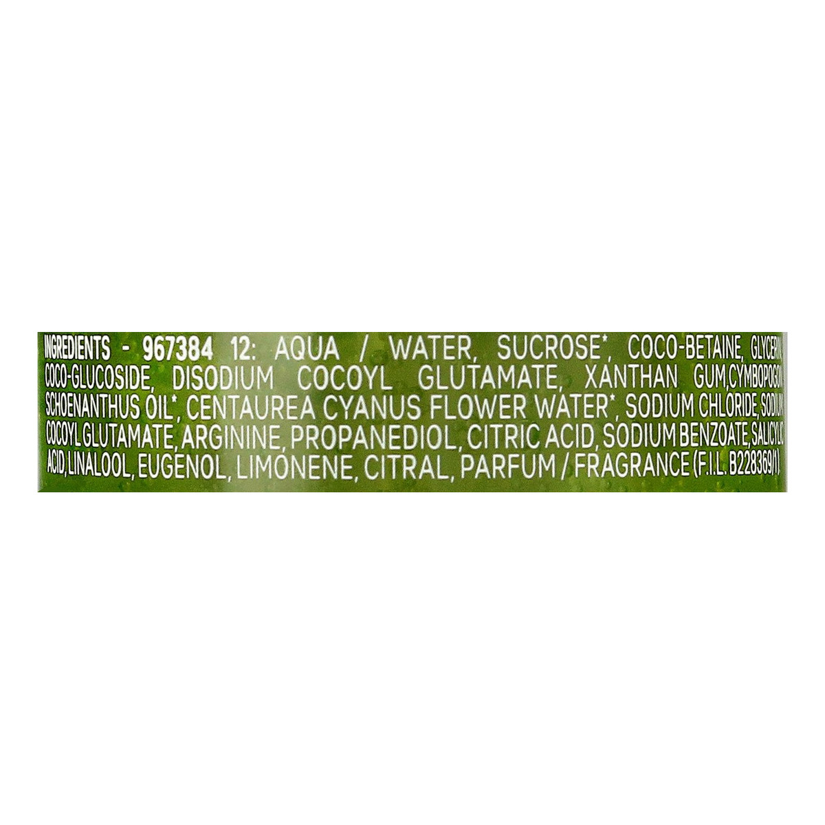 Garnier Bio Fresh Lemongrass Detox Wash Gel detoksykujący żel myjący do twarzy 150ml