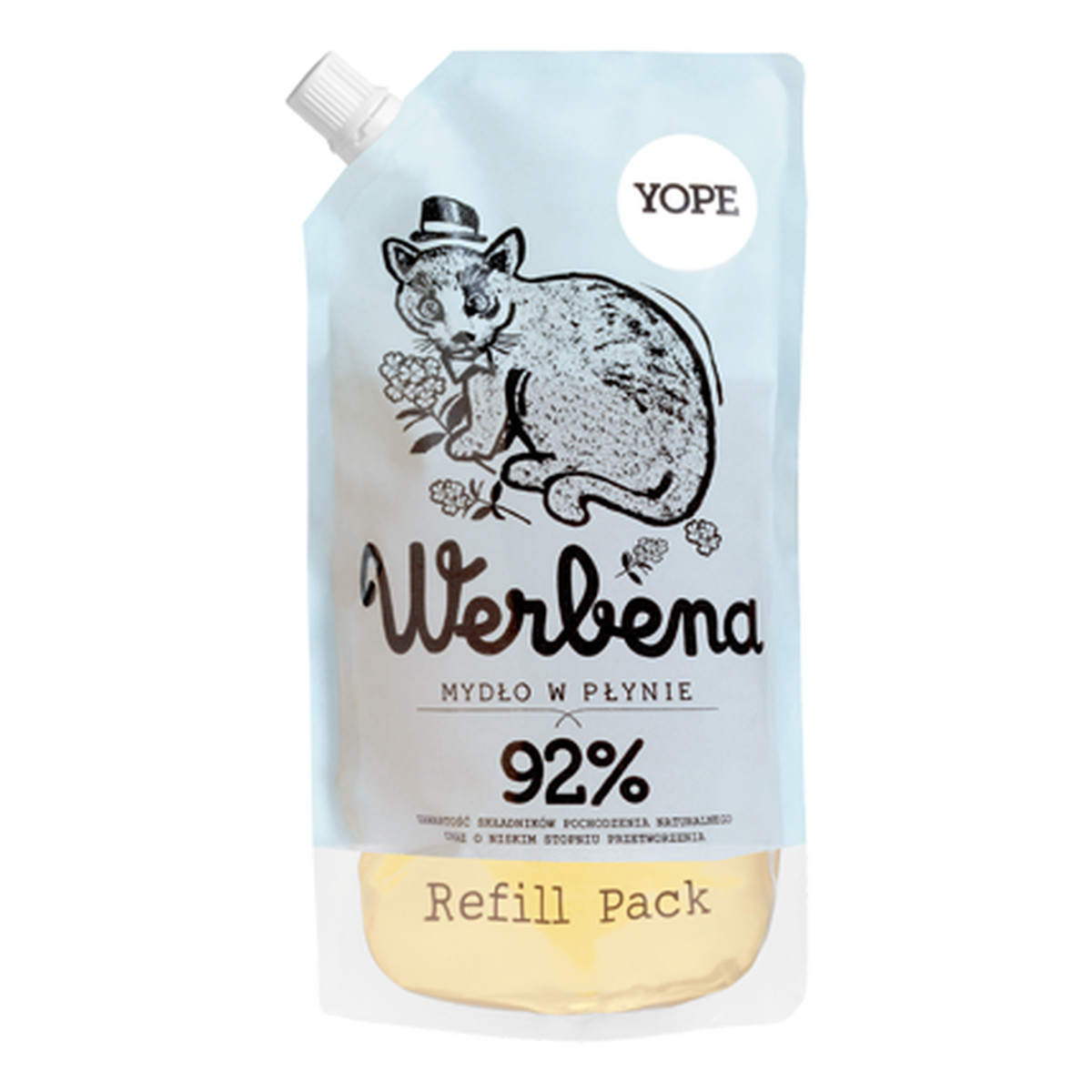 Yope Werbena Mydło w Płynie Naturalne Zapas 500ml