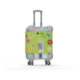 Zestaw podróżny w mini walizce