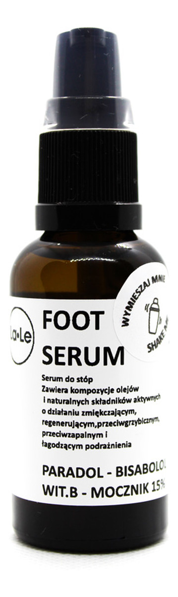 Serum do stóp Paradol-Bisabolol-Wit.B-Mocznik15%