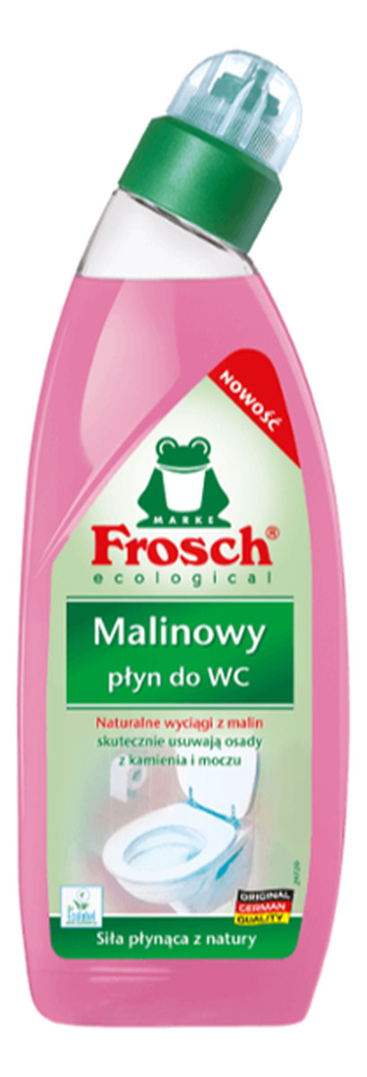 Malinowy płyn do WC