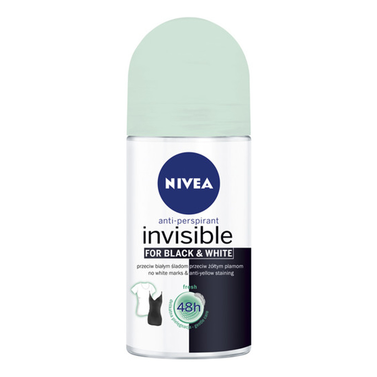 Nivea Invisible Fresh Dezodorant Roll-on Damski 48h 50ml