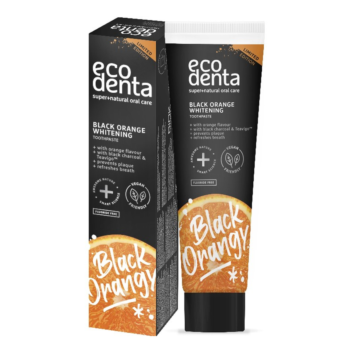 Ecodenta pasta do zębów black orange wybielająca 100ml