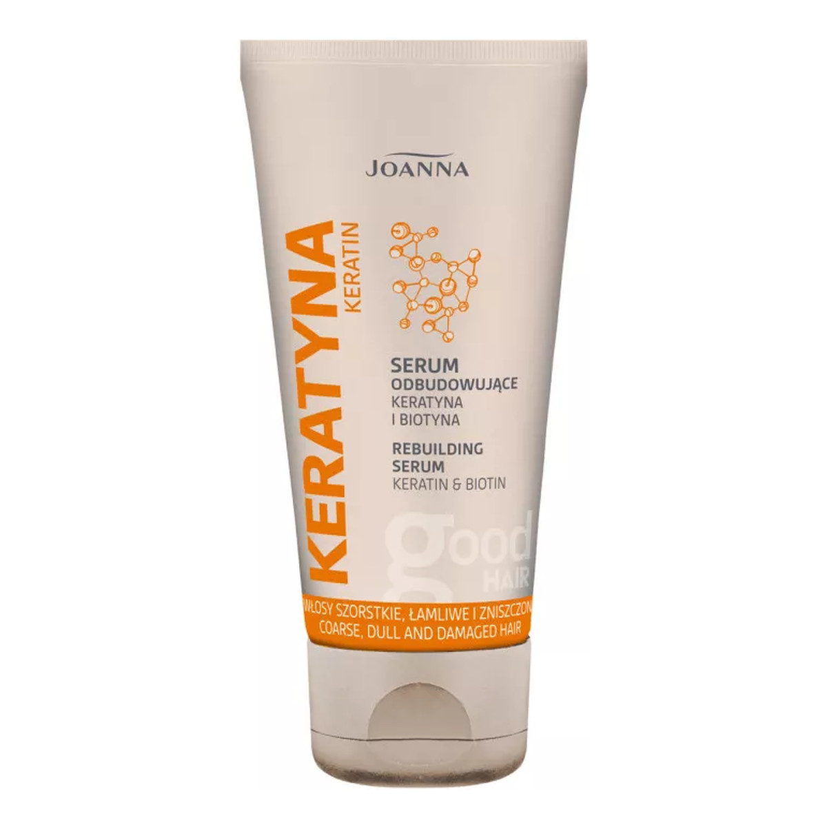 Joanna Keratyna Serum odbudowujące do włosów łamliwych i zniszczonych 50g