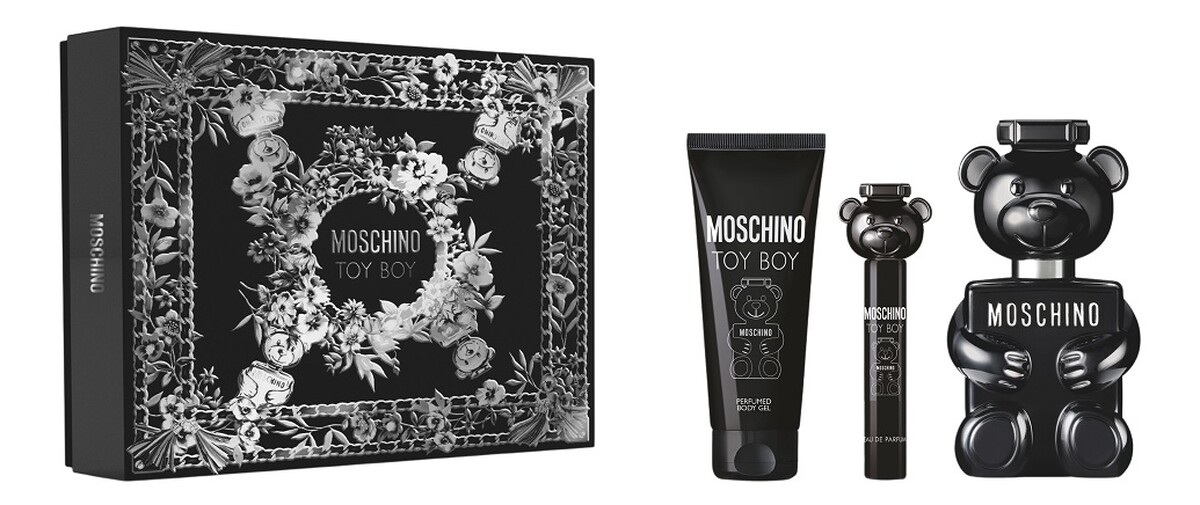 Zestaw woda perfumowana spray 100ml + żel do ciała 100ml + woda perfumowana spray 10ml