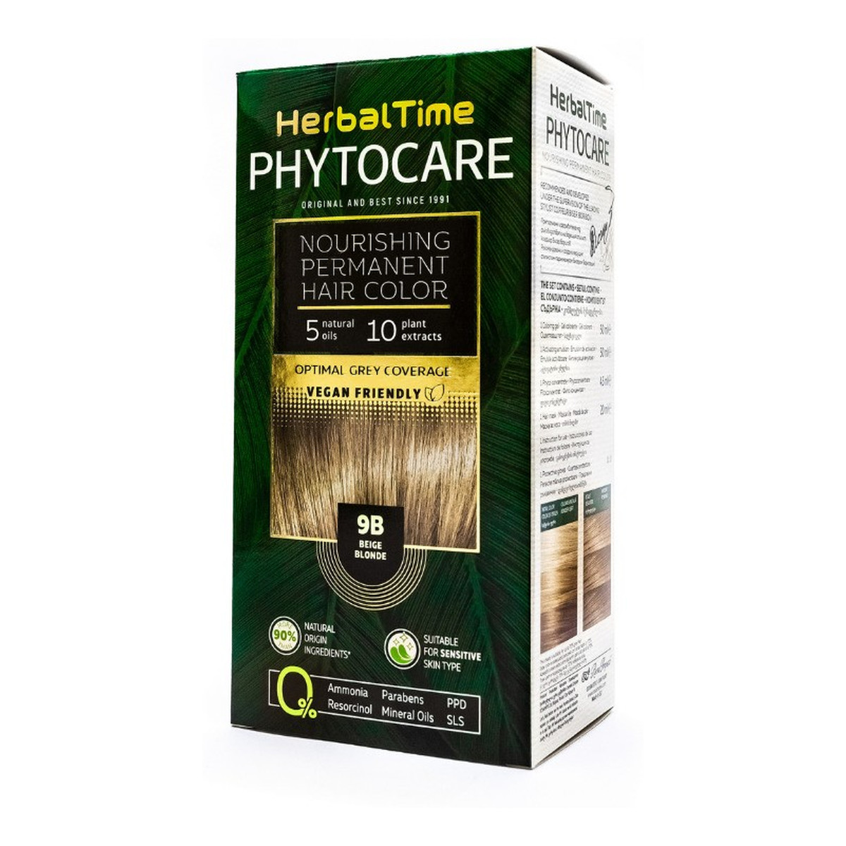 Herbal Time Phytocare Farba do włosów naturalna