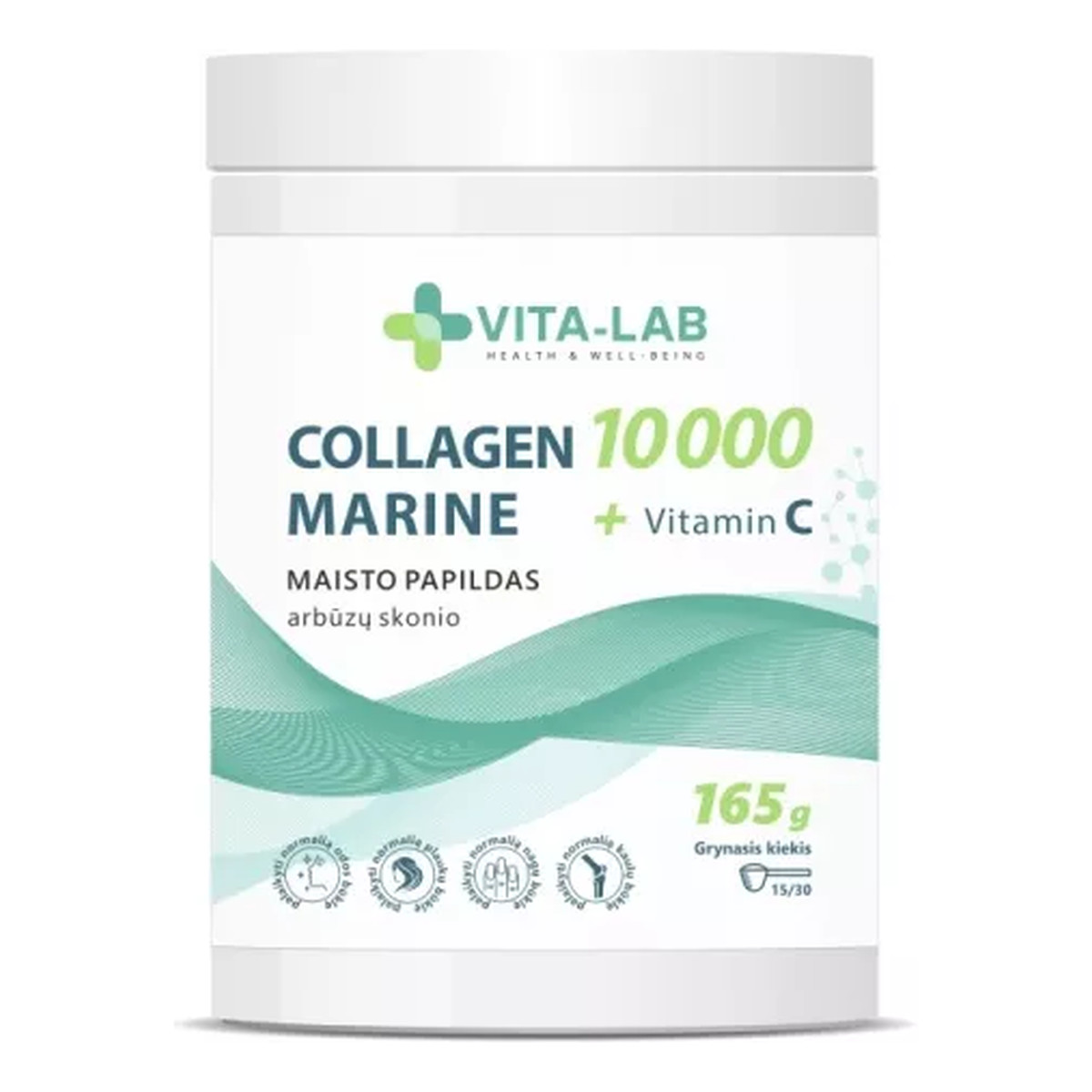 Vita-Lab Kolagen morski 10000+witamina C 165g