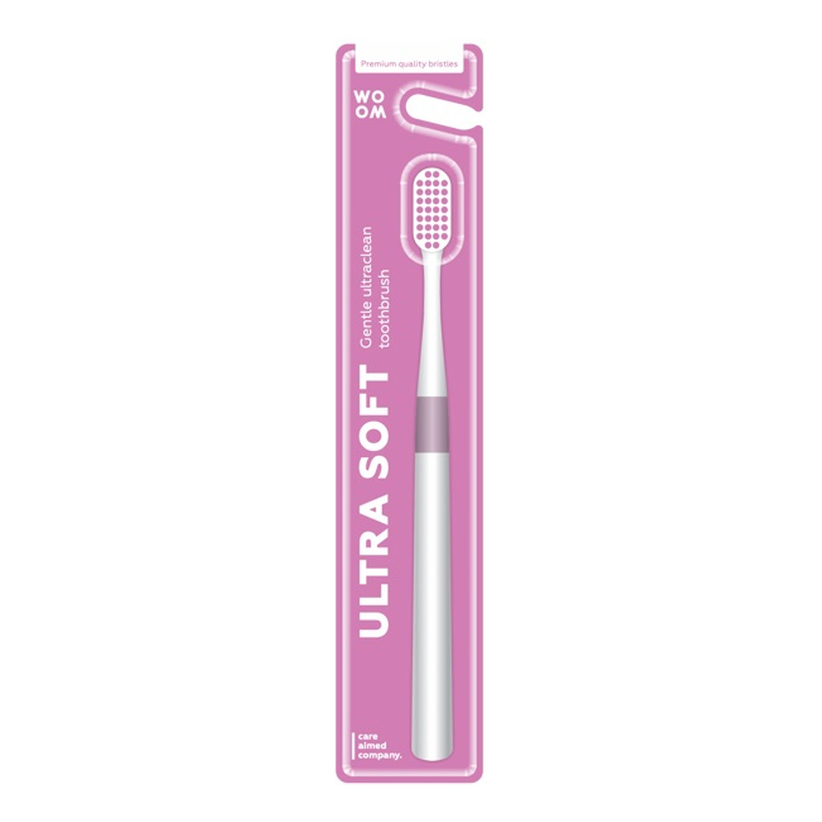 Woom Ultra soft ultraclean szczoteczka do mycia zębów głęboko czyszcząca pink