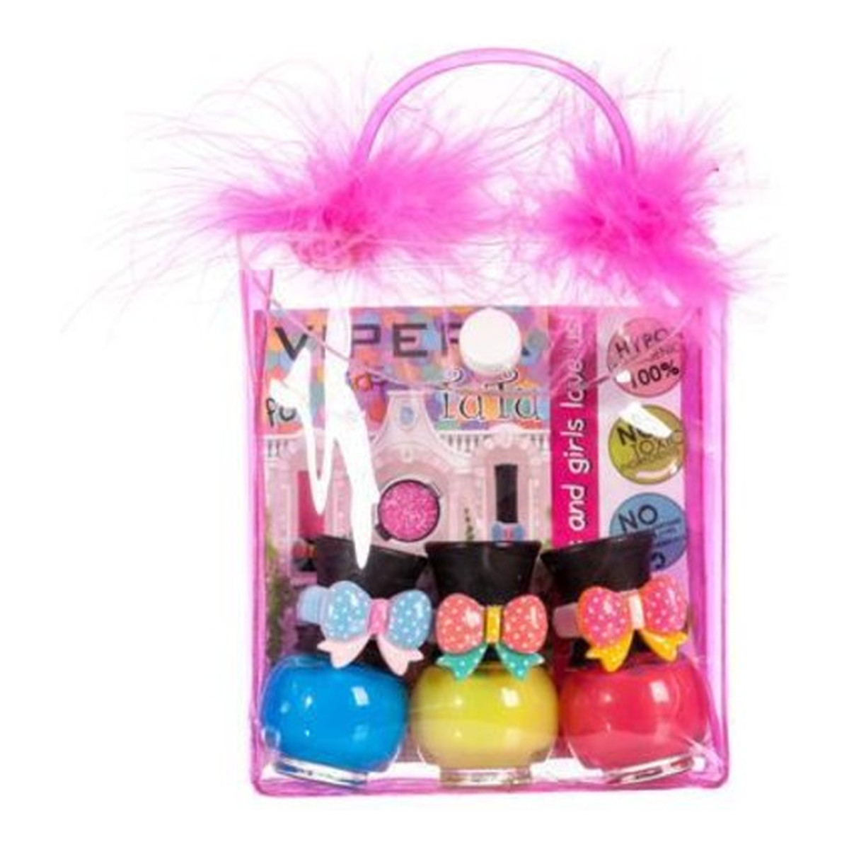 Tutu Peel-Off zestaw lakierów do paznokci w kosmetyczce 15 3x5ml