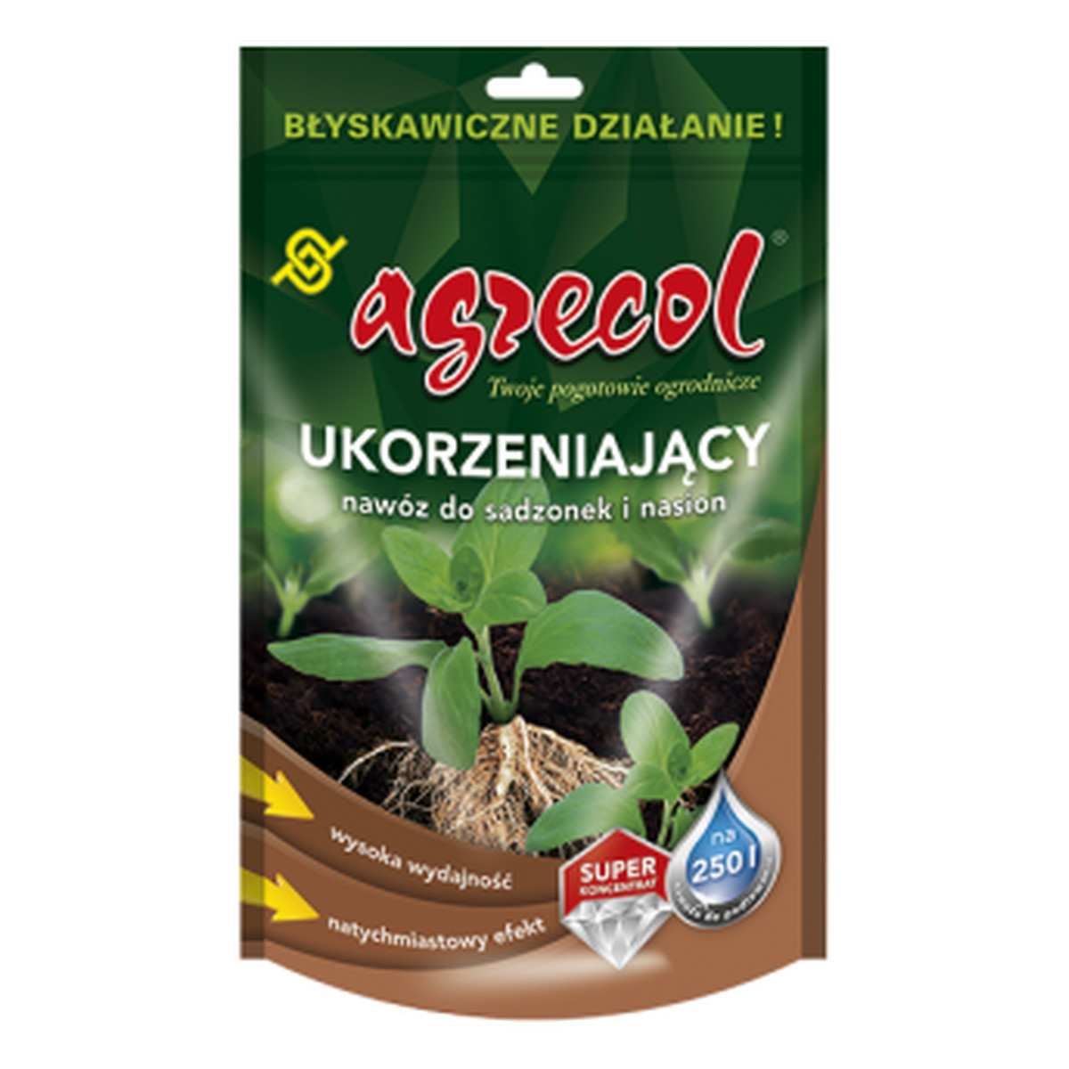 Agrecol Nawóz ukorzeniający Do Sadzonek I Nasion 250g