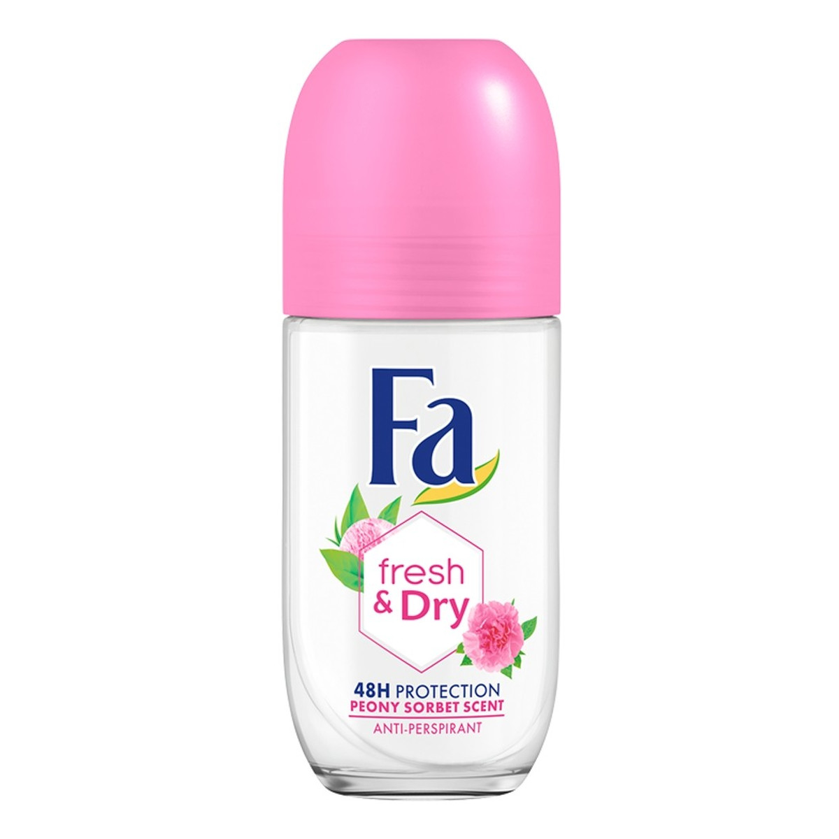 Fa Fresh & Dry 48H Dezodorant roll-on Peony Sorbet 50ml