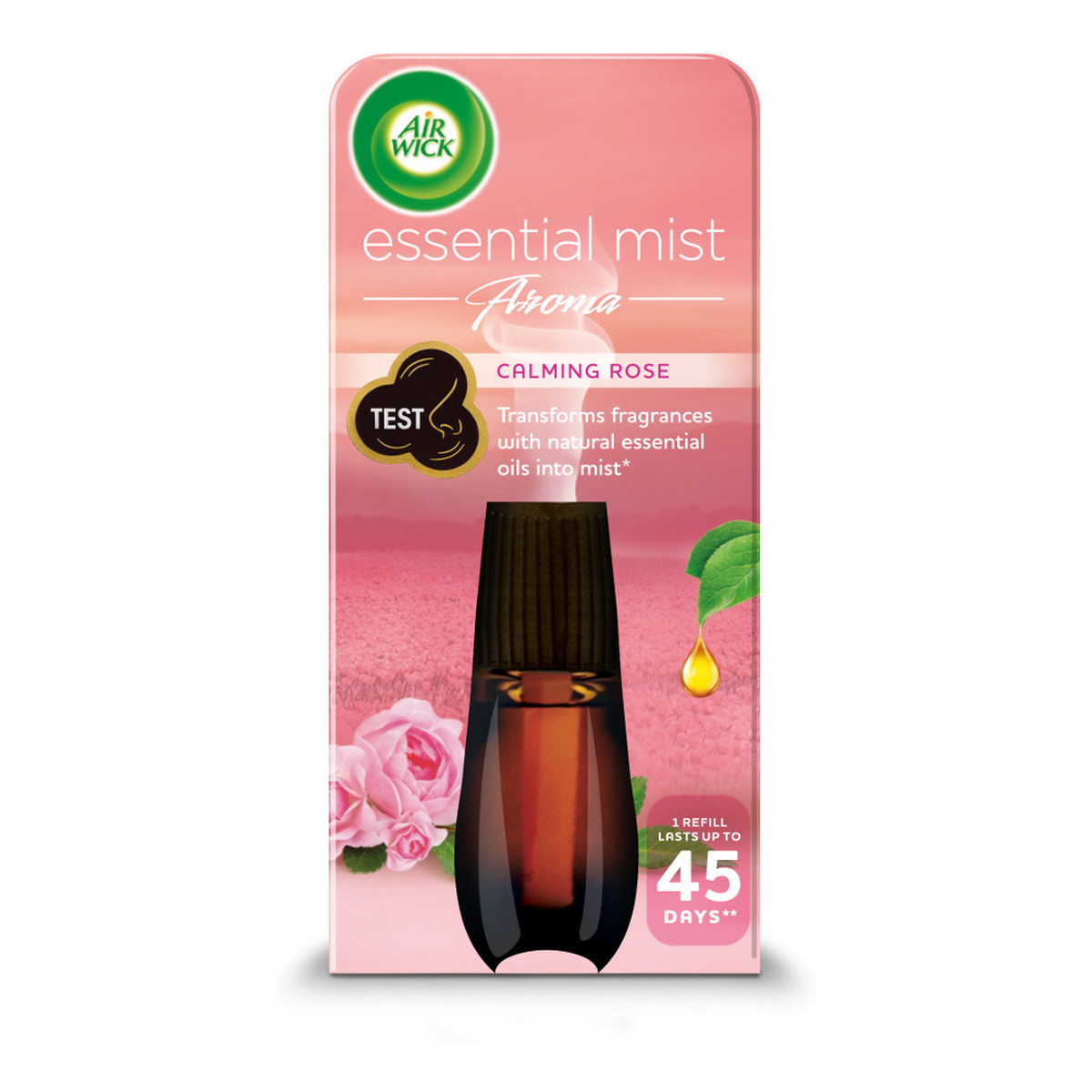 Air Wick Essential Mist Aroma wkład do automatycznego odświeżacza Energising Calming Rose 20ml