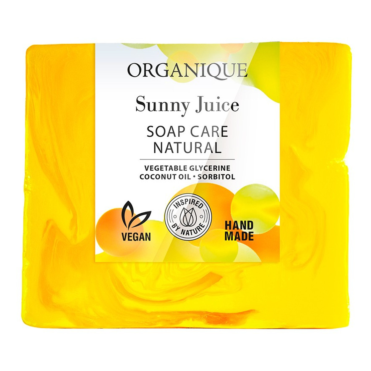 Organique Mydło naturalnie pielęgnujące sunny juice 100g