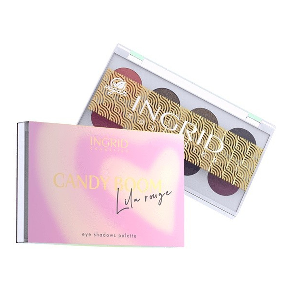 Ingrid Bali Candy Boom Paleta cieni do powiek Lila Rouge