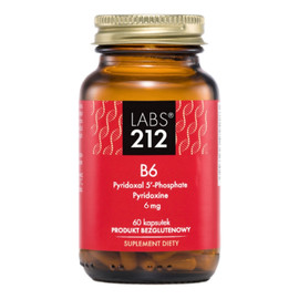 B6 P-5-P + Pyridoxine suplement diety 60 Kapsułek